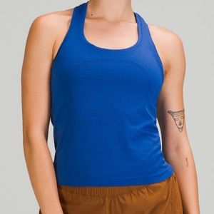 Lululemon Symphony Blue Swiftly Tech Racerback Tank Top 2.0 *Race Length